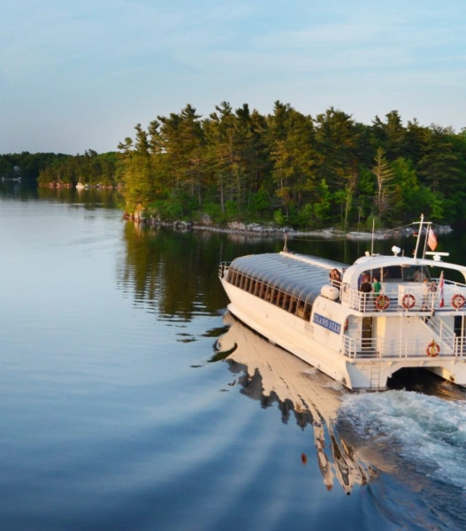 Island Star Boat on the water